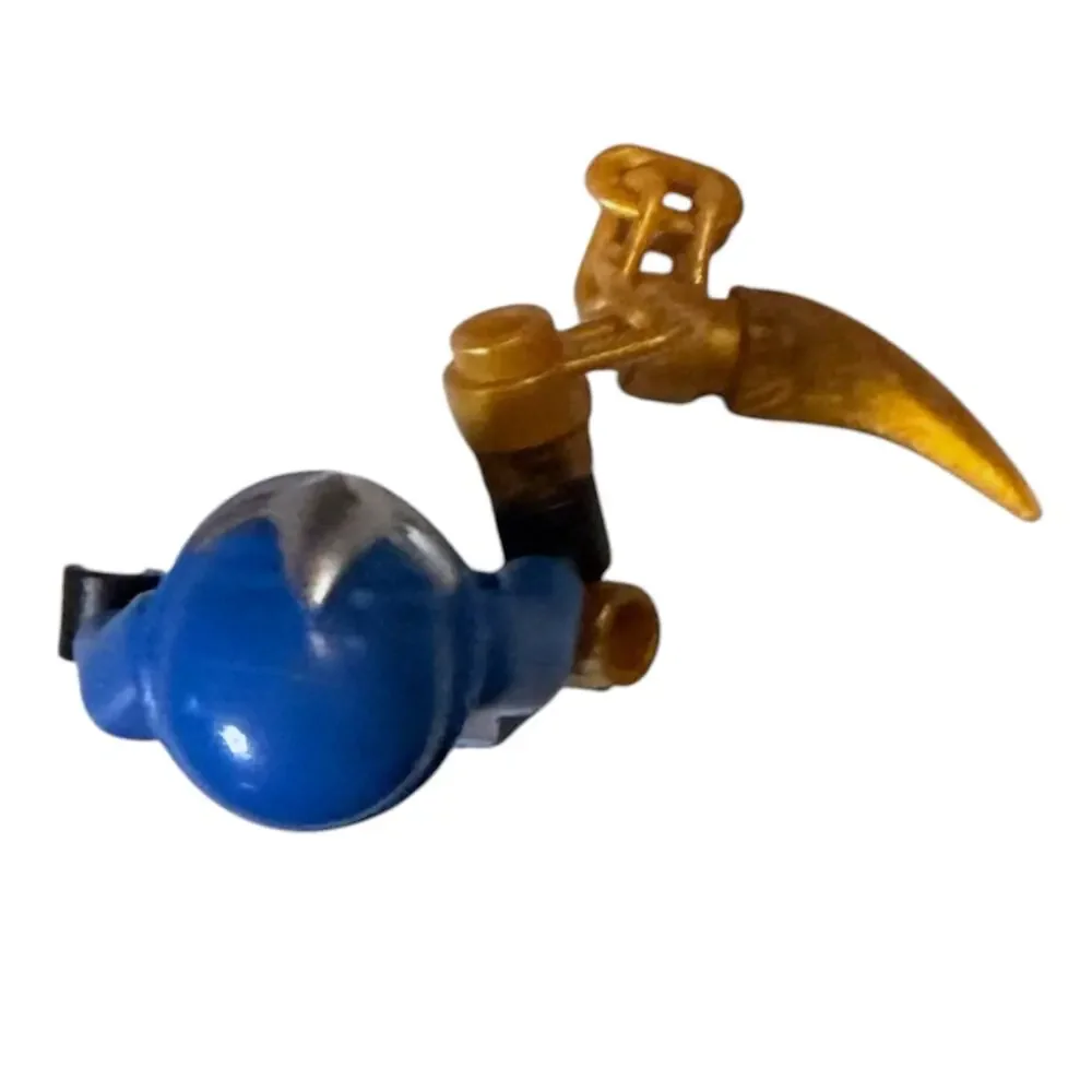 LEGO Ninjago Minifigure Jay Blue Ninja Figure (BROWN SPINNER PRINT) READ